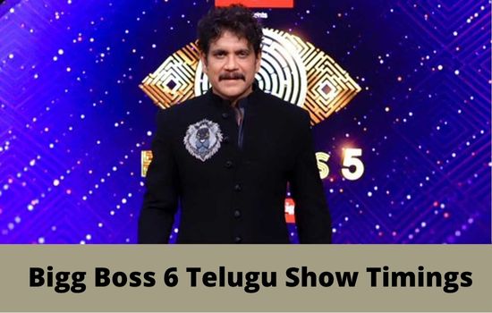 Bigg Boss 6 Telugu Show Timings