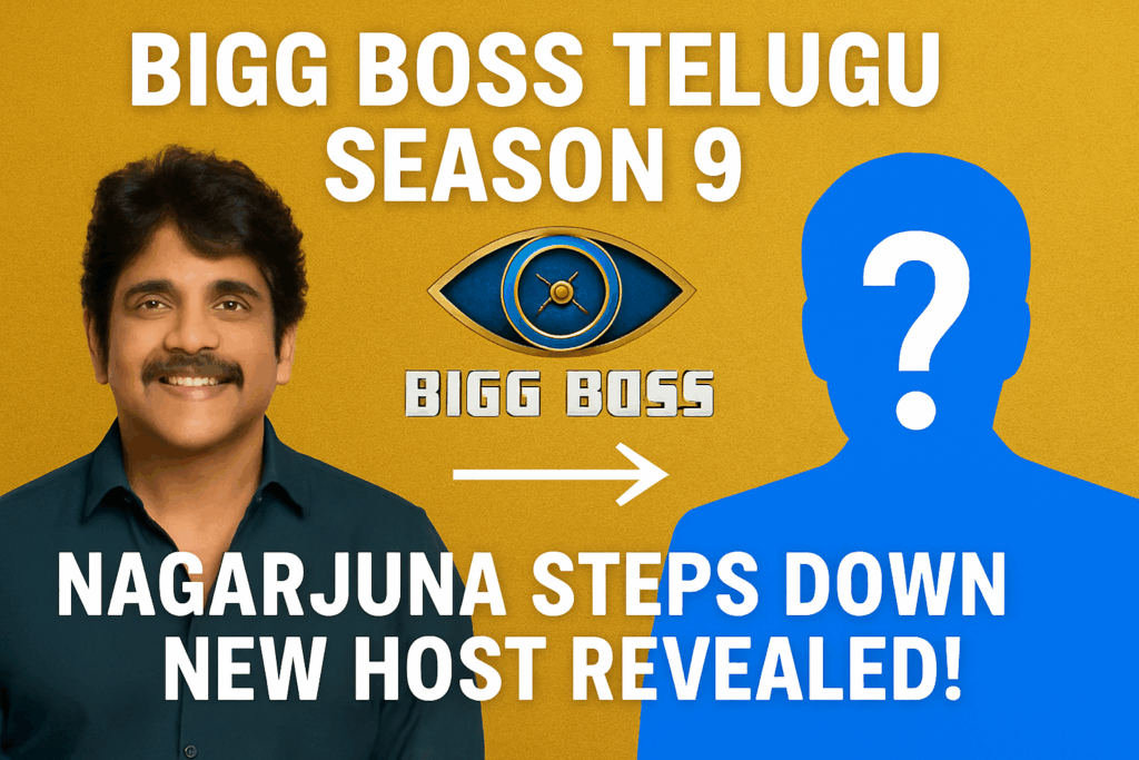 Bigg Boss Telugu Season 9 Exclusive – Top Tollywood Star Eyed as Nagarjuna’s Replacement!